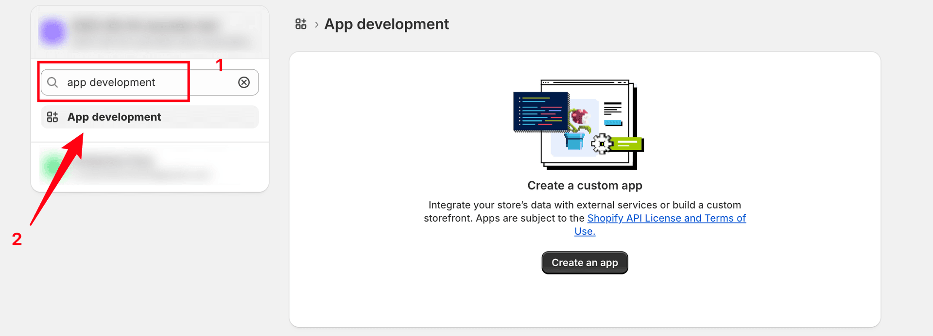 App Development Search